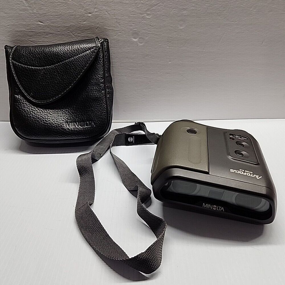 Minolta 8 x 22 6.5 Autofocus Binoculars With Case ~Work Great~ Hunting Wildlife